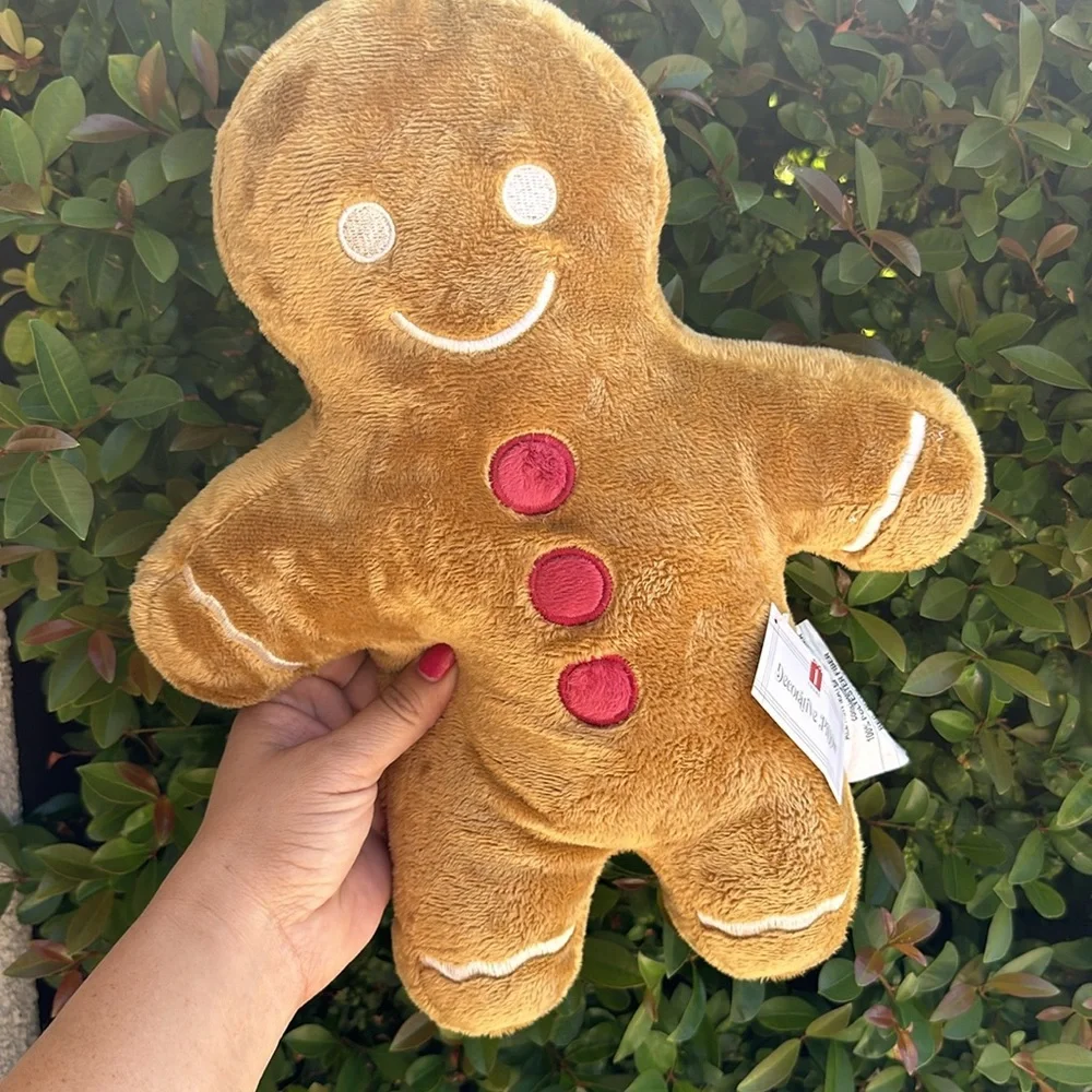 Target gingerbread man doll plush Christmas holiday toy